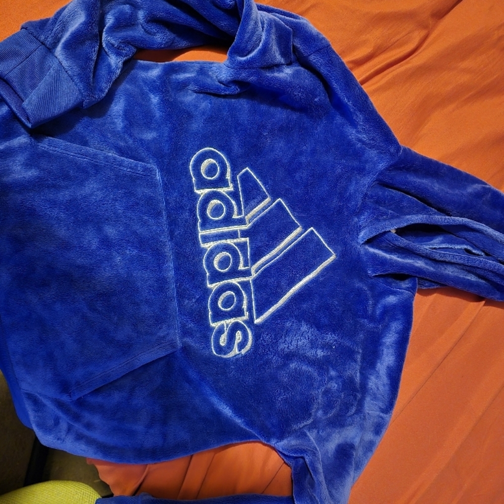 Adidas Blue Kids Hoodie
